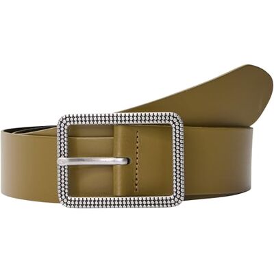 s.Oliver Leren damesriem, 7774 groen, 95 s.Oliver Leren damesriem, 7774 groen, 95
