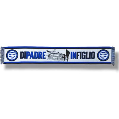 Inter Jacquard Sjaal Nieuw Logo En Nieuwe Grafische Vader In Zoon 2024 Wit, Acryl, Uniseks Volwassenen, Zwart/Blauw, One Size Inter Jacquard Sjaal Nieuw Logo En Nieuwe Grafische Vader In Zoon 2024 Wit, Acryl, Uniseks Volwassenen, Zwart/Blauw, One Size