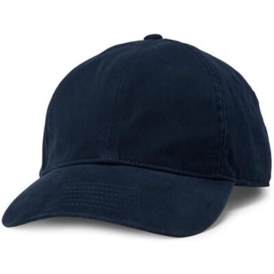 Amazon Essentials Honkbalpet van gewassen katoen voor heren, marineblauw, one size Amazon Essentials Honkbalpet van gewassen katoen voor heren, marineblauw, one size