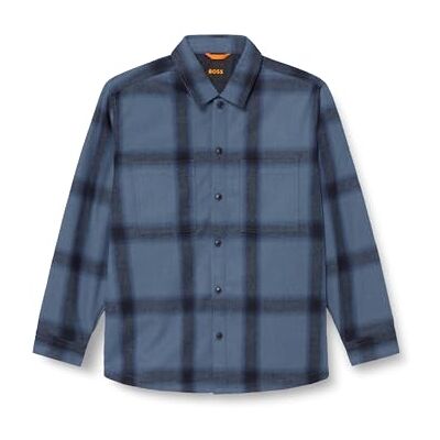 Boss Herenshirt, Open blue., XL Boss Herenshirt, Open blue., XL