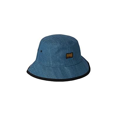 G-STAR RAW Denim Bucket Hat Accessoires voor heren, blauw (raw denim D23090-D318-001), M G-STAR RAW Denim Bucket Hat Accessoires voor heren, blauw (raw denim D23090-D318-001), M