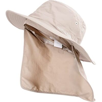 Trespass Lager, kiezelstenen, S/M, hoed met uv-bescherming 40+ volwassenen, uniseks, klein/medium, beige Trespass Lager, kiezelstenen, S/M, hoed met uv-bescherming 40+ volwassenen, uniseks, klein/medium, beige