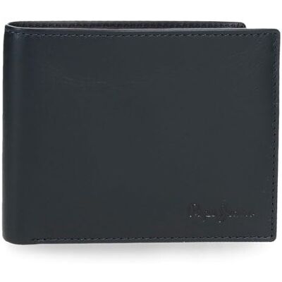 Pepe Jeans Luton Portemonnee met kaarthouder, eenheidsmaat, Blauw, Eén maat, Portemonnee met kaartvakken Pepe Jeans Luton Portemonnee met kaarthouder, eenheidsmaat, Blauw, Eén maat, Portemonnee met kaartvakken