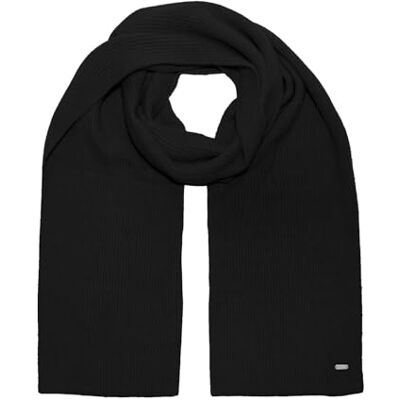Eisglut Zachte gebreide sjaal Undinel Scarf Designed in Germany, zwart, Eén Maat Eisglut Zachte gebreide sjaal Undinel Scarf Designed in Germany, zwart, Eén Maat