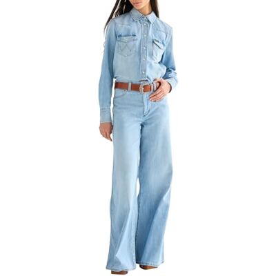 Wrangler Dana Riem, cognac, 95 cm dames Wrangler Dana Riem, cognac, 95 cm dames