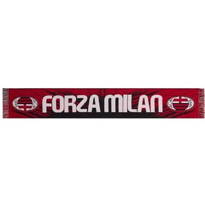 A.C. Milan AC Milan AC Milan Officiële sjaal, grafisch 2300261, jacquard, gebreid jacquard, acryl, rood, zwart, eenheidsmaat A.C. Milan AC Milan AC Milan Officiële sjaal, grafisch 2300261, jacquard, gebreid jacquard, acryl, rood, zwart, eenheidsmaat