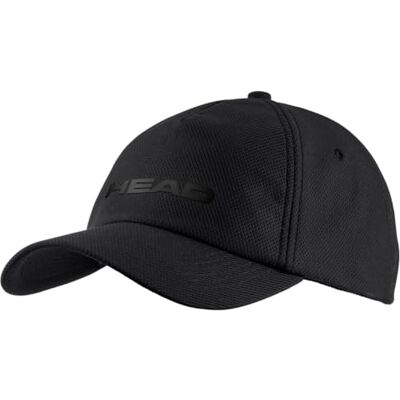 HEAD Unisex Adult Performance Cap, zwart, één maat HEAD Unisex Adult Performance Cap, zwart, één maat