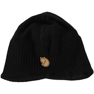 Fjällräven Keb Stormblocker Beanie voor dames, zwart, eenheidsmaat Fjällräven Keb Stormblocker Beanie voor dames, zwart, eenheidsmaat