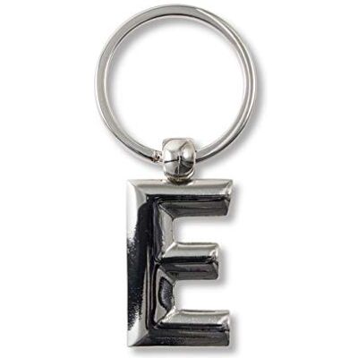 IF Metalen Letter Sleutelhanger Gepersonaliseerde Alfabet Letters -E Sleutelhanger, 7 cm; Zilver, Zilver, 7 cm, E IF Metalen Letter Sleutelhanger Gepersonaliseerde Alfabet Letters -E Sleutelhanger, 7 cm; Zilver, Zilver, 7 cm, E