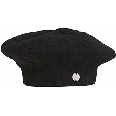 Tamaris Dames TCW0013 gebreide muts, Jet Black, One Size, jet black, Eén maat Tamaris Dames TCW0013 gebreide muts, Jet Black, One Size, jet black, Eén maat