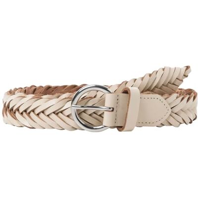Brax Leren riem voor dames gevlochten, Wit, 100 Brax Leren riem voor dames gevlochten, Wit, 100