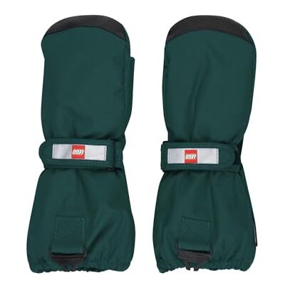 Kabooki LEGO LWATLIN 706-MITTENS W/MEM. Wanten, donkergroen, normaal, Donker Groen, one size Kabooki LEGO LWATLIN 706-MITTENS W/MEM. Wanten, donkergroen, normaal, Donker Groen, one size