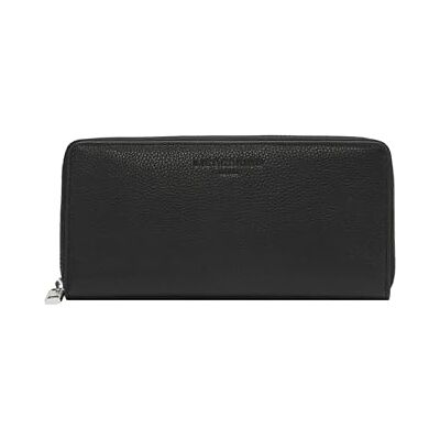LIEBESKIND BERLIN Leren portemonnee Gigi Zip Around Wallet Black zwart LIEBESKIND BERLIN Leren portemonnee Gigi Zip Around Wallet Black zwart