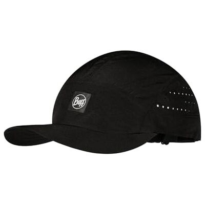 Buff ® Speed Pet voor mannen en vrouwen, volwassenen, licht, opvouwbaar, gerecyclede materialen, UPF 50-bescherming, hardlopen, sport, zwart, L-XL Buff ® Speed Pet voor mannen en vrouwen, volwassenen, licht, opvouwbaar, gerecyclede materialen, UPF 50-bescherming, hardlopen, sport, zwart, L-XL