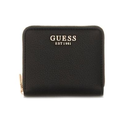 GUESS portemonnee Melody SLG Zip Around Wallet Black zwart GUESS portemonnee Melody SLG Zip Around Wallet Black zwart