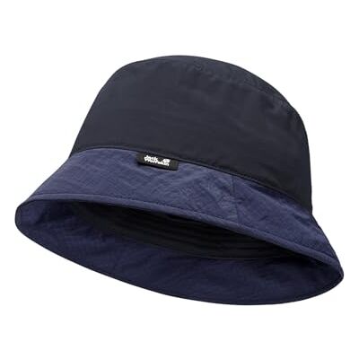 Jack Wolfskin Wildself Bucket HAT K, navy, One size Jack Wolfskin Wildself Bucket HAT K, navy, One size