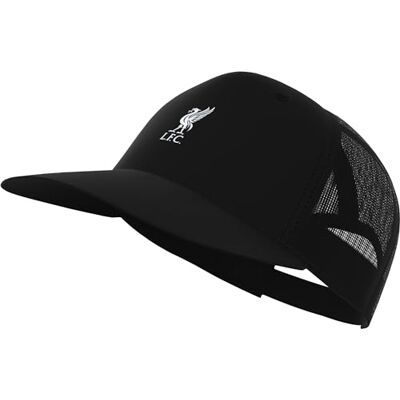 NIKE Cap Liverpool Fc Unisex Rise Cap S Cb Trkr L, Zwart/Wit, FN4877-011, L/XL NIKE Cap Liverpool Fc Unisex Rise Cap S Cb Trkr L, Zwart/Wit, FN4877-011, L/XL
