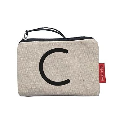 hello-bags . Portemonnee/klein tasje. Buitenkant: 100% katoen. Inclusief ritssluiting en voering. Verpakt in een geschenk kraft envelop. Model: "C". Kleur: Ecru/Zwart. 14 * 10 cm. hello-bags . Portemonnee/klein tasje. Buitenkant: 100% katoen. Inclusief ritssluiting en voering. Verpakt in een geschenk kraft envelop. Model: "C". Kleur: Ecru/Zwart. 14 * 10 cm.