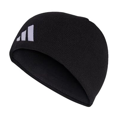 adidas uniseks-volwassene Tiro Light Fleece Beanie Hat, black/white, S-M adidas uniseks-volwassene Tiro Light Fleece Beanie Hat, black/white, S-M