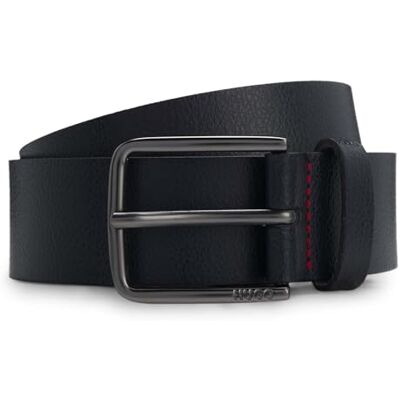 HUGO Heren Gerik-Lam Sz35 riem van leer met gesp, donkerbruin, 80 HUGO Heren Gerik-Lam Sz35 riem van leer met gesp, donkerbruin, 80