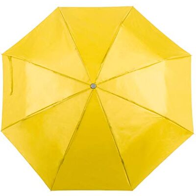 eBuyGB Unisex Mini Opvouwbare Compact Pocket Paraplu Handmatige Opening Telescopische Bruiloft Lichtgewicht Brolly met Draaghandvat Riem en Kleur Matchin Beschermende Mouw, Geel, 41 inch eBuyGB Unisex Mini Opvouwbare Compact Pocket Paraplu Handmatige Opening Telescopische Bruiloft Lichtgewicht Brolly met Draaghandvat Riem en Kleur Matchin Beschermende Mouw, Geel, 41 inch