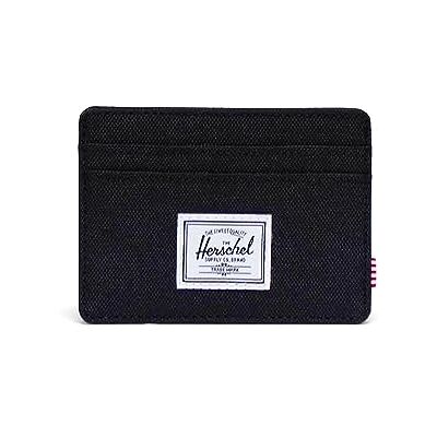 Herschel Charlie Kaarthouder Portemonnee, One Size, Zwart, Zwart, One Size, Casual Herschel Charlie Kaarthouder Portemonnee, One Size, Zwart, Zwart, One Size, Casual