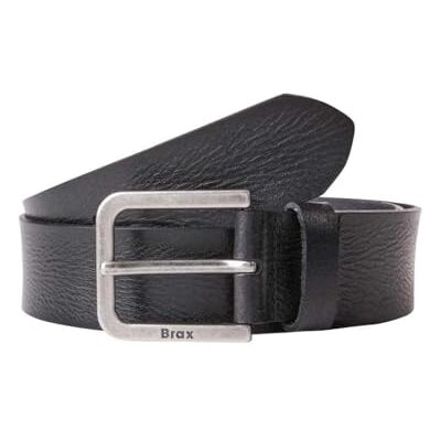 Brax Leren herenriem voor denim, 02 zwart, 90, 02 Black, 90 Brax Leren herenriem voor denim, 02 zwart, 90, 02 Black, 90