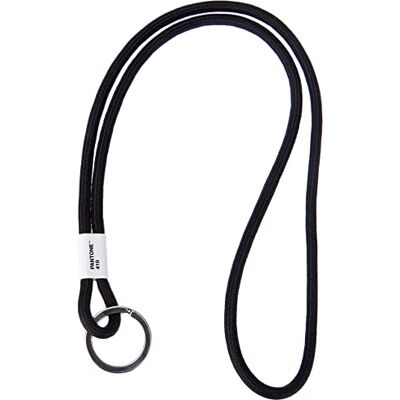 Copenhagen Design Pantone Universe Sleutelhanger, Nylon, Zwart, Groot Copenhagen Design Pantone Universe Sleutelhanger, Nylon, Zwart, Groot