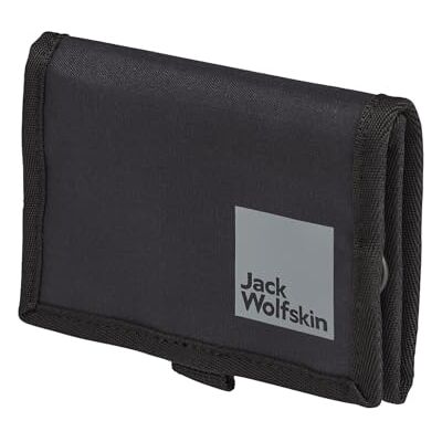 Jack Wolfskin Unisex GUTLEUT portemonnee reisaccessoires portemonnee, zwart, zwart, Eén Maat Jack Wolfskin Unisex GUTLEUT portemonnee reisaccessoires portemonnee, zwart, zwart, Eén Maat