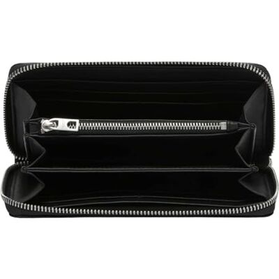 LIEBESKIND BERLIN portemonnee Sally Zip Around Wallet Black zwart LIEBESKIND BERLIN portemonnee Sally Zip Around Wallet Black zwart