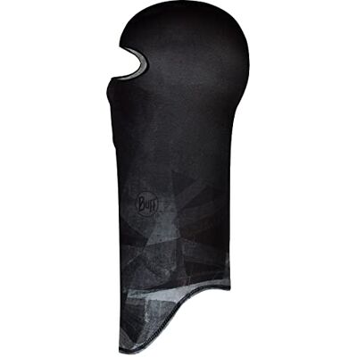 Buff Original Microvezel Balaclava Geoline grijs, uniseks, volwassenen, eenheidsmaat Buff Original Microvezel Balaclava Geoline grijs, uniseks, volwassenen, eenheidsmaat