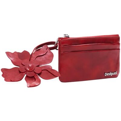 Desigual Mone_Reprise Red Valent, Bi-Fold Wallet Women's, 7, Rood, 7 Desigual Mone_Reprise Red Valent, Bi-Fold Wallet Women's, 7, Rood, 7