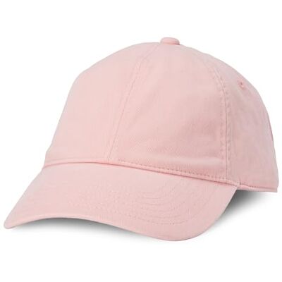 Amazon Essentials Honkbalpet van gewassen katoen voor dames, PINK, one size Amazon Essentials Honkbalpet van gewassen katoen voor dames, PINK, one size