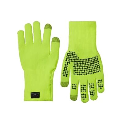 SealSkinz Unisex Allweatter Ultra Grip-gebreide handschoen – geel, M SealSkinz Unisex Allweatter Ultra Grip-gebreide handschoen – geel, M