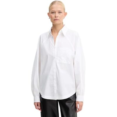 Boss Dames C_Belska Blouse, wit, 36 Boss Dames C_Belska Blouse, wit, 36