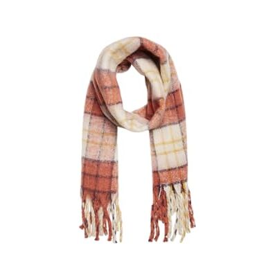 VERO MODA VMIVY League Sjaal GA NOOS Sjaal, Verbrand Sienna/Checks: Golden Spice/Oatmeal/Plum Perfect, One Size, Burnt Sienna/Checks: GOLDEN SPICE/OATMEAL/PLUM PERFECT, Eén Maat VERO MODA VMIVY League Sjaal GA NOOS Sjaal, Verbrand Sienna/Checks: Golden Spice/Oatmeal/Plum Perfect, One Size, Burnt Sienna/Checks: GOLDEN SPICE/OATMEAL/PLUM PERFECT, Eén Maat