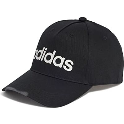 adidas Uniseks-Volwassen DAILY CAP, Black / White / White, S adidas Uniseks-Volwassen DAILY CAP, Black / White / White, S