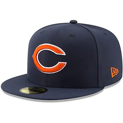 New Era Unisex ongestructureerde baseballpet, Chicago Beren, One size New Era Unisex ongestructureerde baseballpet, Chicago Beren, One size