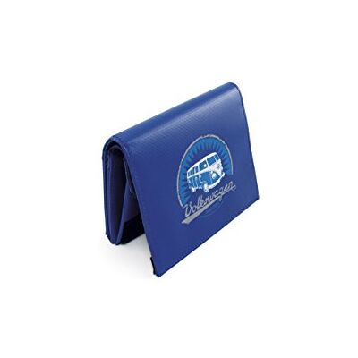 BRISA VW Collection Volkswagen T1 Bus Transporter Portemonnee Vintage Logo/Blauw BRISA VW Collection Volkswagen T1 Bus Transporter Portemonnee Vintage Logo/Blauw