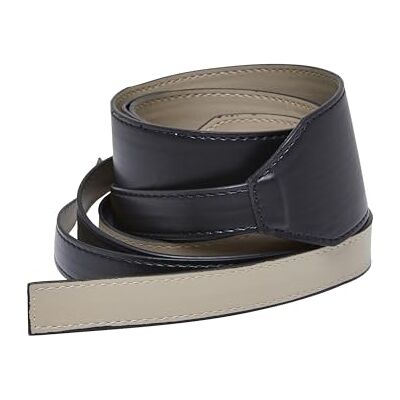 Urban Classics Synthetic Leather Sash Belt Riem zwart-beige S-M Kunstleder Urban Fashion Urban Classics Synthetic Leather Sash Belt Riem zwart-beige S-M Kunstleder Urban Fashion