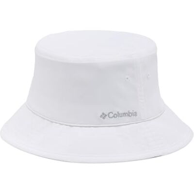 Columbia Unisex Pine Mountain 2 Bucket Hat, Bucket Hat, White, S/M Columbia Unisex Pine Mountain 2 Bucket Hat, Bucket Hat, White, S/M