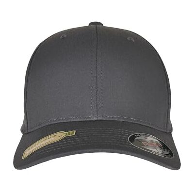 Flexfit Uniseks gerecyclede polyester pet honkbalpet, Light Charcoal, L-XL Flexfit Uniseks gerecyclede polyester pet honkbalpet, Light Charcoal, L-XL