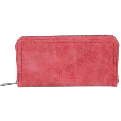 Fritzi aus Preussen Fritzi aus Preußen portemonnee Nicky Vintage Wallet Dark Red (rood) paars Fritzi aus Preussen Fritzi aus Preußen portemonnee Nicky Vintage Wallet Dark Red (rood) paars