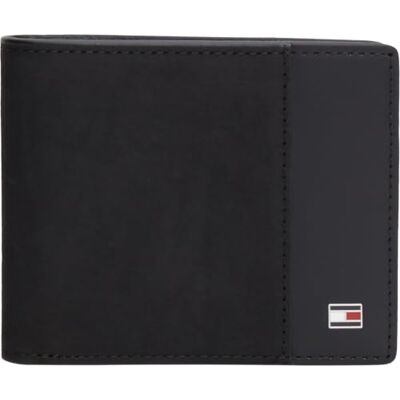 Tommy Hilfiger Heren Th Soho Mini Cc Portemonnee AM0AM14501 Bifold Portemonnee, Zwart, One Size Tommy Hilfiger Heren Th Soho Mini Cc Portemonnee AM0AM14501 Bifold Portemonnee, Zwart, One Size