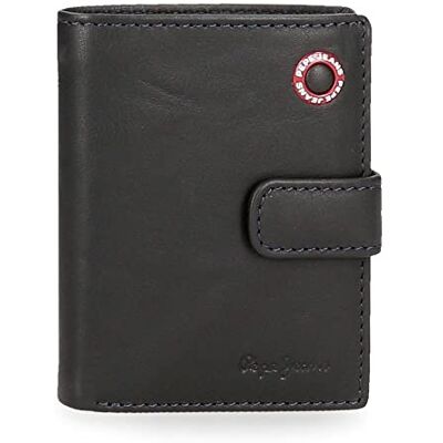 Pepe Jeans Badge verticale portemonnee met kliksluiting, 8,5 x 10,5 x 1 cm, leer, Rosa Roja, Verticale portemonnee met kliksluiting Pepe Jeans Badge verticale portemonnee met kliksluiting, 8,5 x 10,5 x 1 cm, leer, Rosa Roja, Verticale portemonnee met kliksluiting