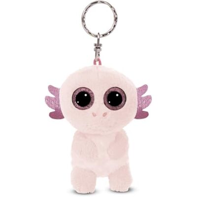 NICI Sleutelhanger GLUBSCHIS Axolot Xomo 9 cm roze – dierenhanger met metalen ring om op te hangen aan sleutels, touw, tas en meer NICI Sleutelhanger GLUBSCHIS Axolot Xomo 9 cm roze – dierenhanger met metalen ring om op te hangen aan sleutels, touw, tas en meer