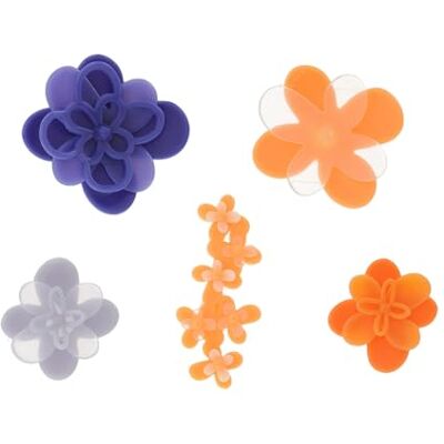 Crocs Unisex Blooming Ombre Florals 5 Pack schoen bedels, veelkleurig, één maat, Meerkleurig, Eén maat Crocs Unisex Blooming Ombre Florals 5 Pack schoen bedels, veelkleurig, één maat, Meerkleurig, Eén maat