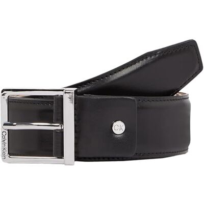 Calvin Heren ADJ slanke vierkante 35MM K50K512342 vaste riem, zwart (Ck zwart glad), 90, Zwart (Ck Zwart Smooth), 90 Calvin Heren ADJ slanke vierkante 35MM K50K512342 vaste riem, zwart (Ck zwart glad), 90, Zwart (Ck Zwart Smooth), 90