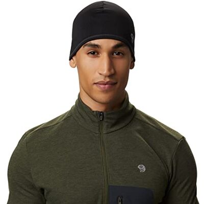 Mountain Hardwear Power Stretch Beanie, Black, One Size Mountain Hardwear Power Stretch Beanie, Black, One Size