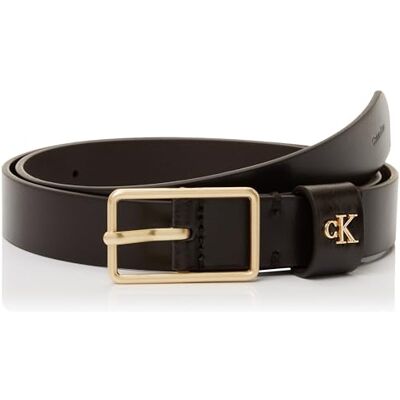 Calvin Vrouwen vierkante gesp Ck Loop 25mm Lv04F7050G riemen, bruin (Delicioso), 85 Calvin Vrouwen vierkante gesp Ck Loop 25mm Lv04F7050G riemen, bruin (Delicioso), 85